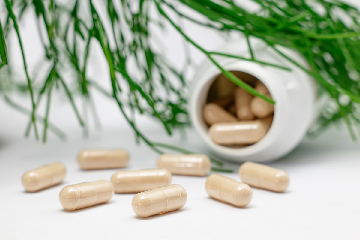 Magnesium och vitaminbrist illustration
